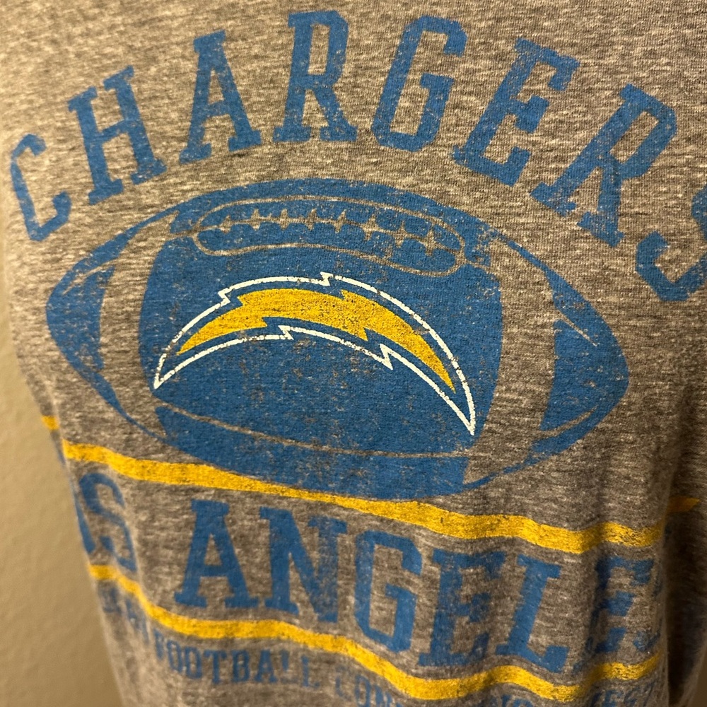 NFL Gray Chargers Short Sleeve Tee - Picture 2 of 5